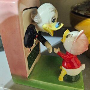 Disney ceramic Ludwig Von Drake book end